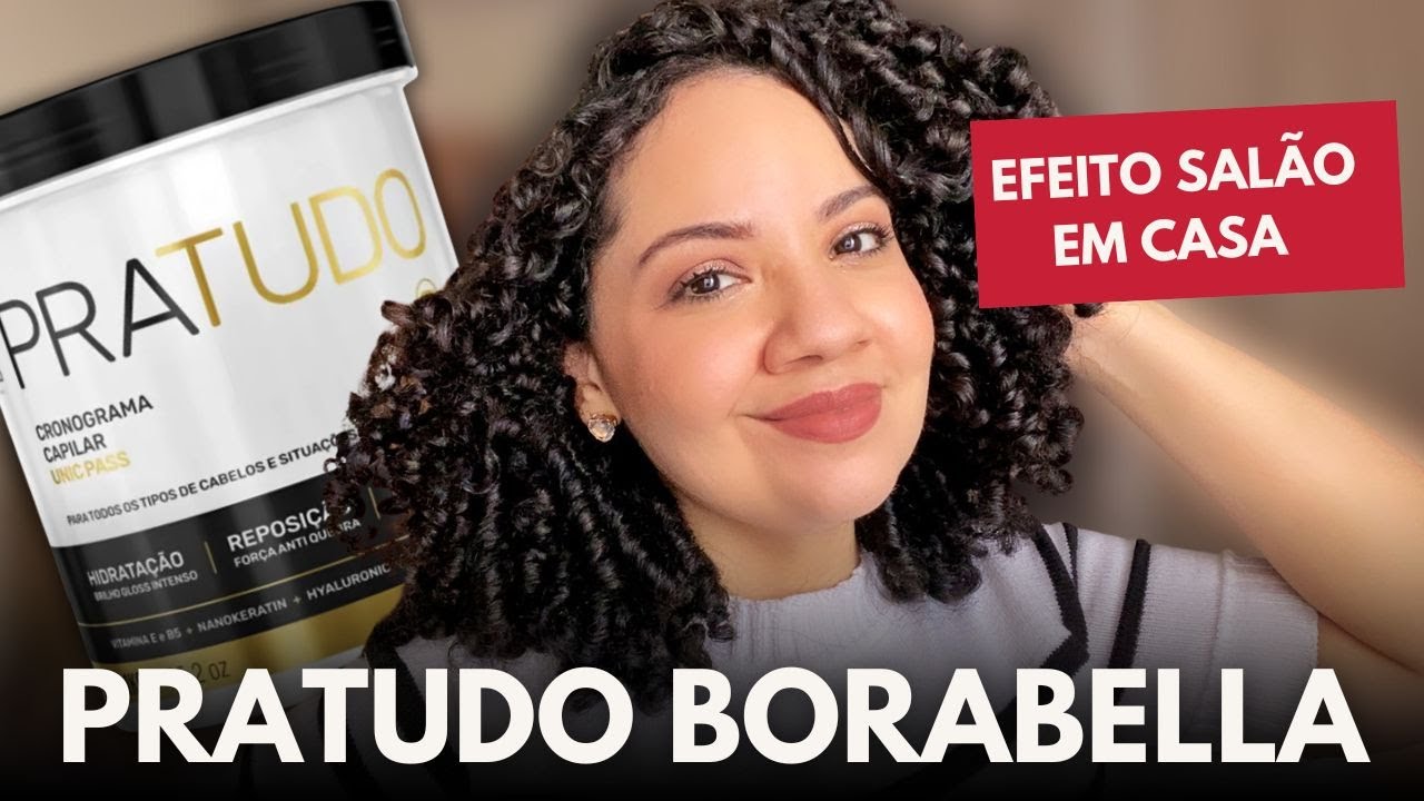 RESENHA MÁSCARA PRATUDO BORABELAA | PASSO ÚNICO PARA TODOS OS TIPOS DE CABELO