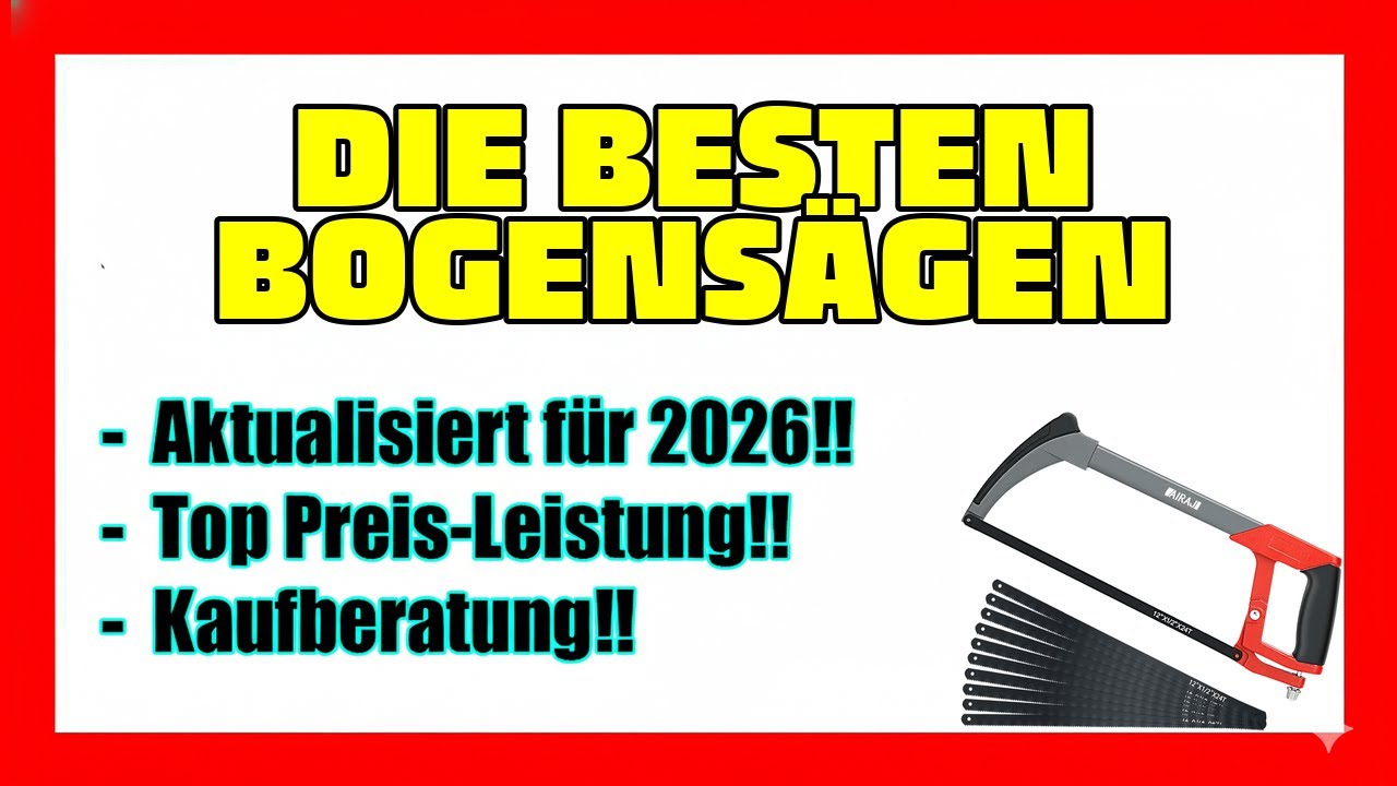 🔥TOP 6 Beste Bogensägen 2026🔥 Beste Bogensägen auf Amazon 🔥