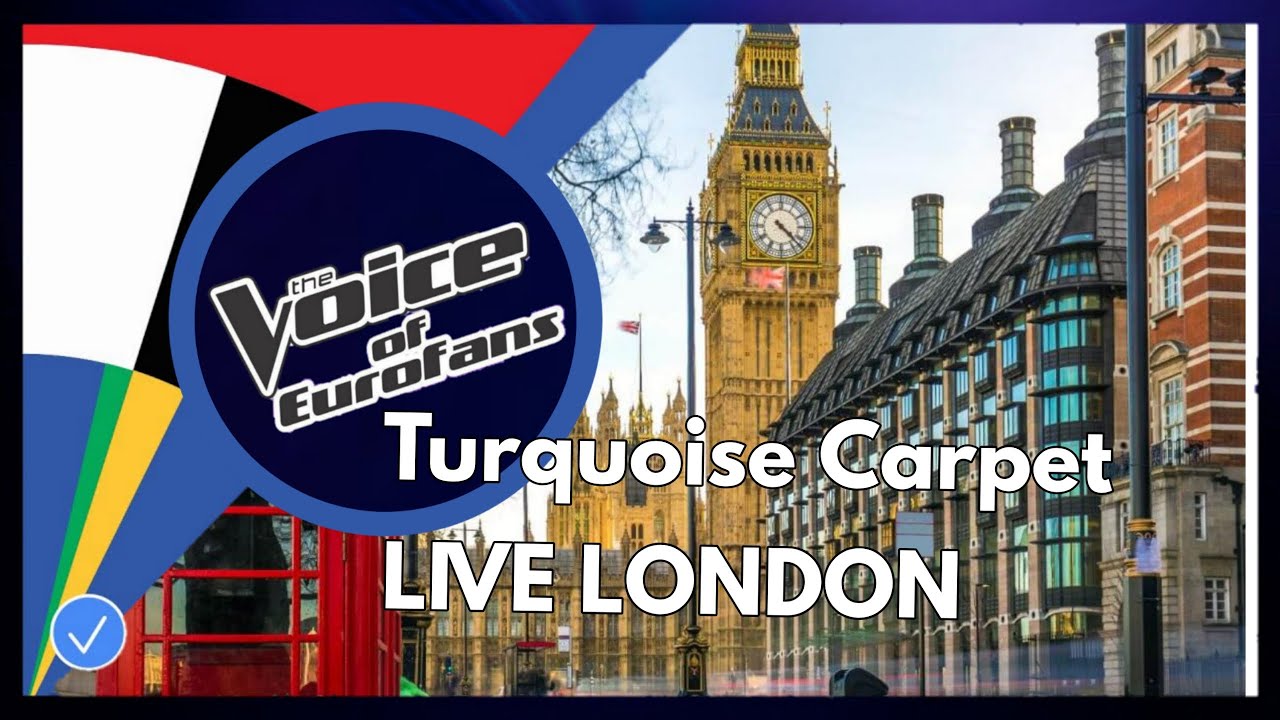 The Voice of Eurofans - Turquoise Carpet - Opening Ceremony - 5th Edition - London 🇬🇧 - LIVE STREAM