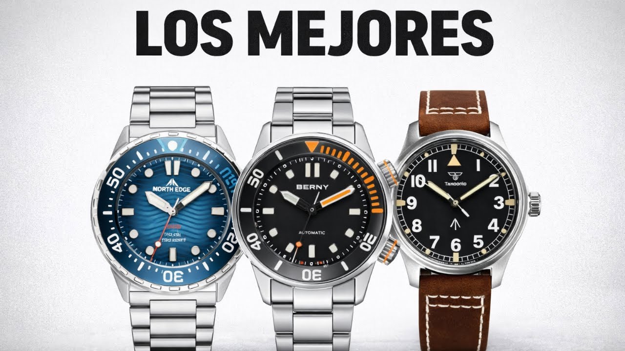 Si solo pudiera comprar un reloj barato, sería uno de estos 👍
