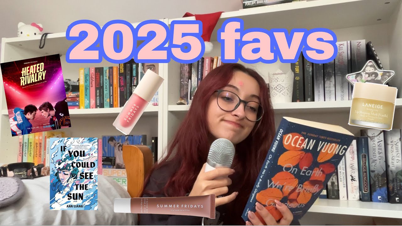 Favourites of 2025| Books, Makeup and more 🎞️📚🧸⭐️