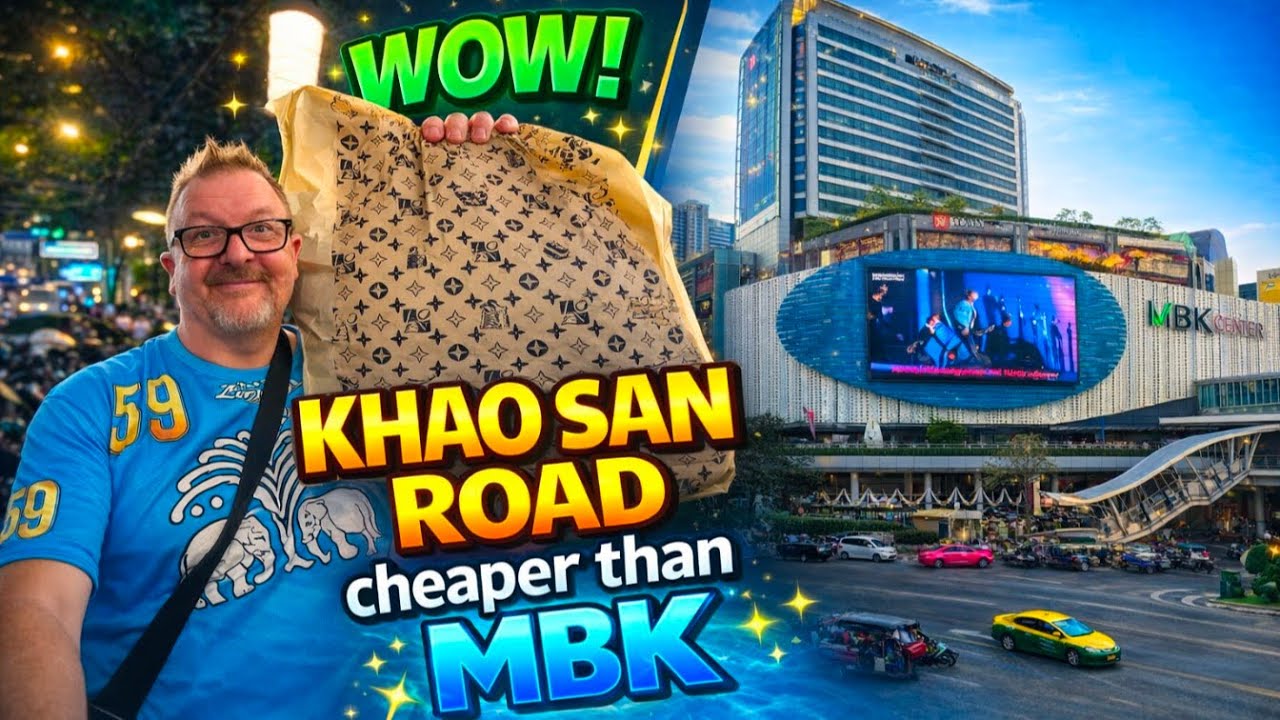 Khao San Road Is CHEAPER Than Bangkok Malls?! | Shopping, Rambutree & MBK