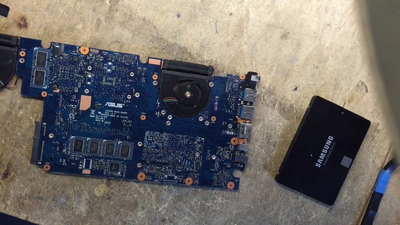 Asus UX32VD SATA SSD 5V Modification Upgrade DIY Repair