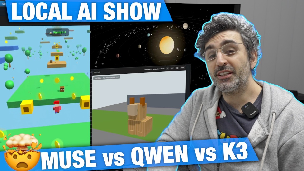 Can 30B Beat 2.8T Local AI? Muse Glimmer vs Qwen vs Kimi K3 🤯
