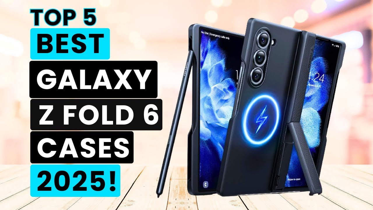 Top 5 Best Galaxy Z Fold 6 Cases 2025!🔥🔥✅