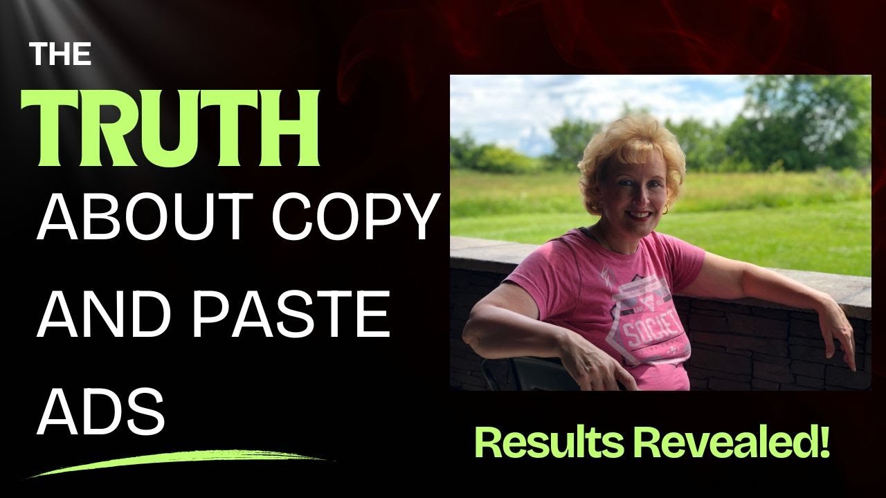 The Truth About Copy And Paste Ads - Results Revealed
