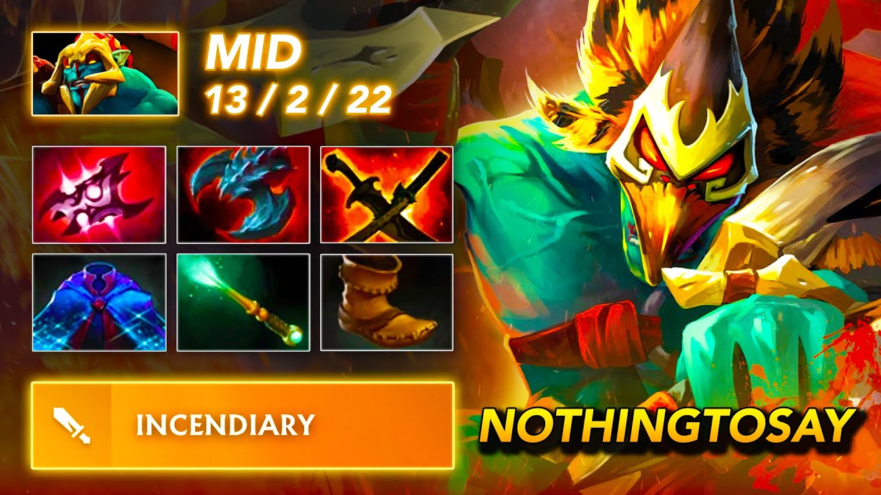 NothingToSay HUSKAR Mid - Patch 7.37e | Full Gameplay Dota Class