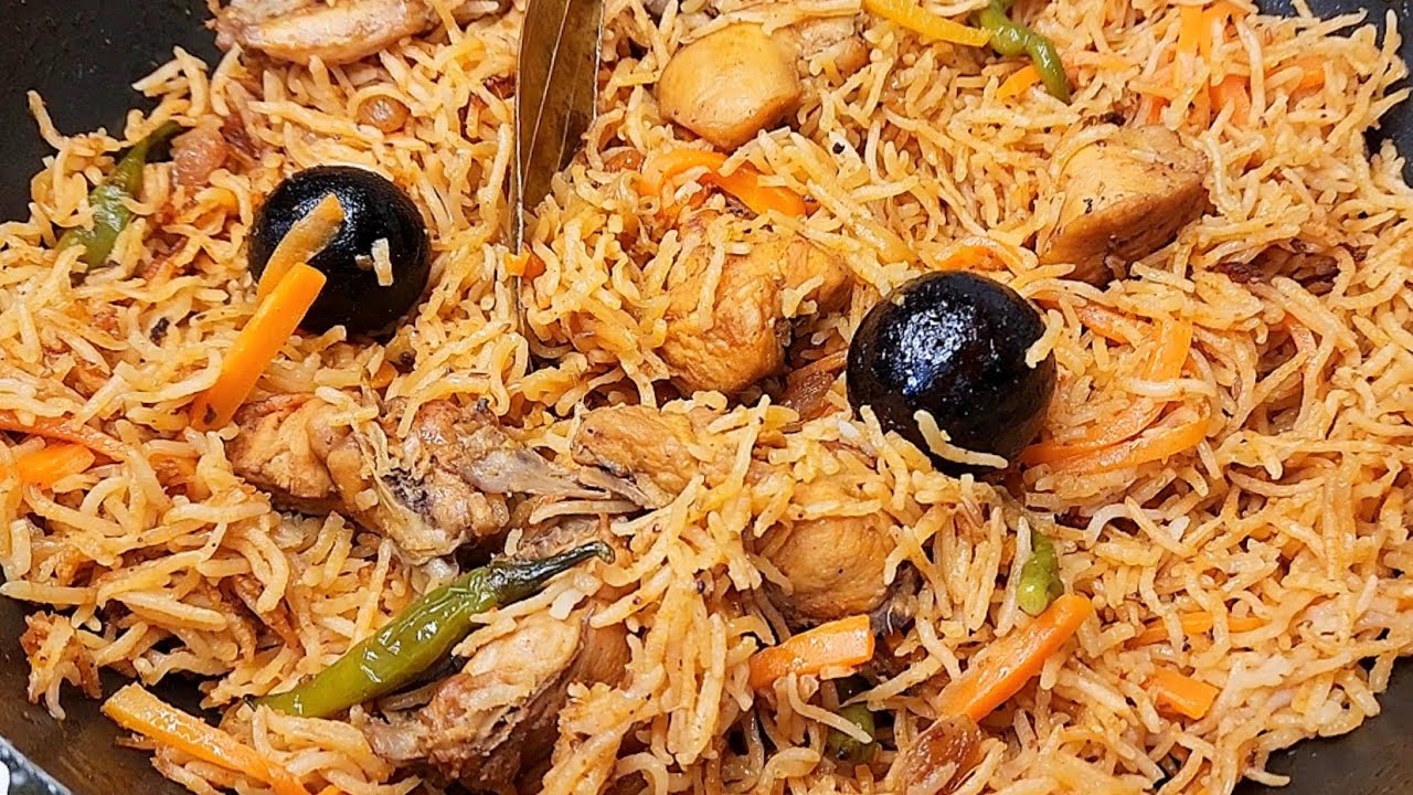 Ruz Bukhari | Bukhari Rice with chicken popular in middle east ,Afghanistan | Arabian rice pilaf