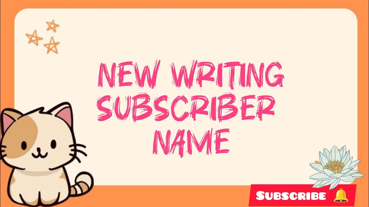 New subscribers name comment your cute name everyone ❤️🥰🌷