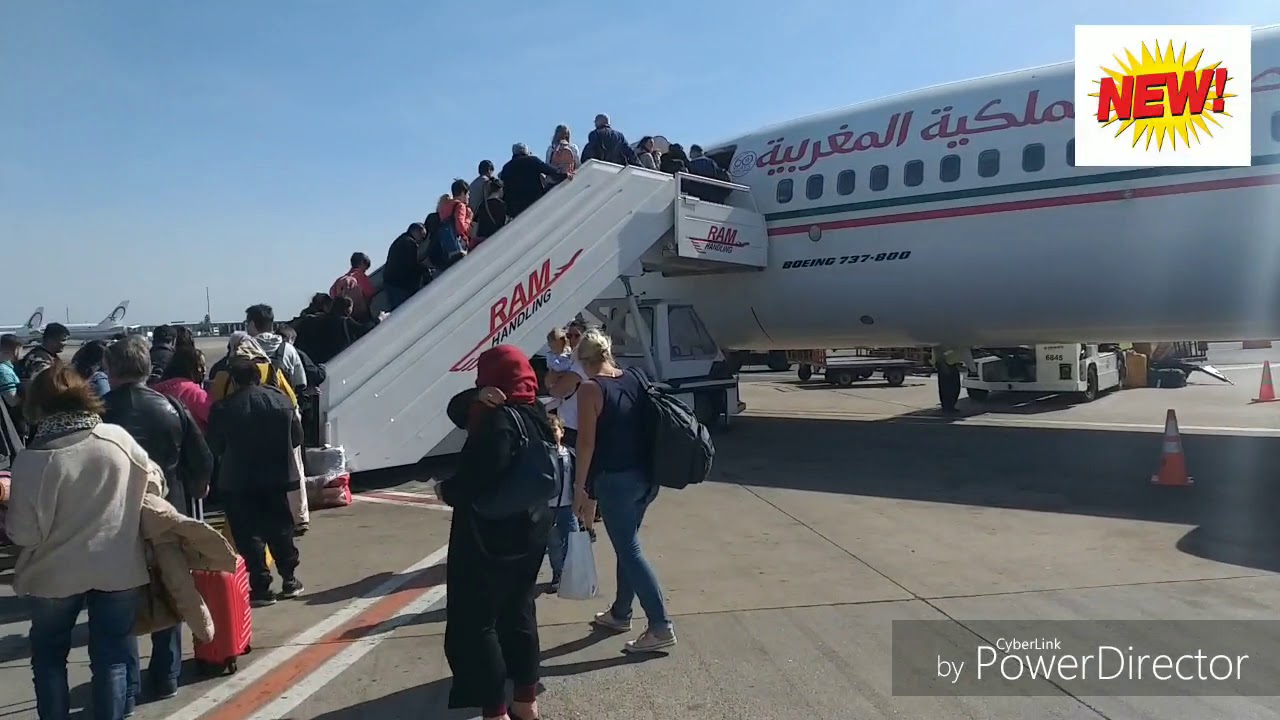 Des informations pour les voyageurs première fois aéroport Mohammed V
