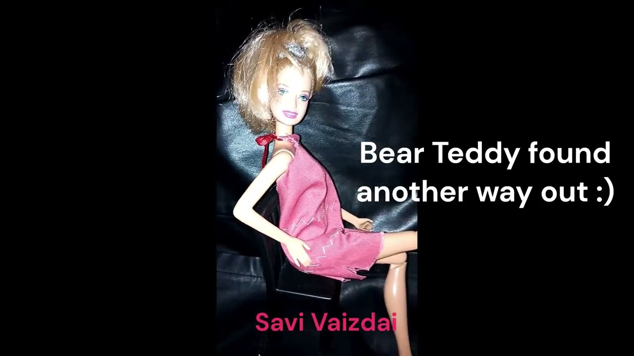 Nylon feet play Savi Vaizdai   Part 324 The lady is relaxing feet and Teddy appears