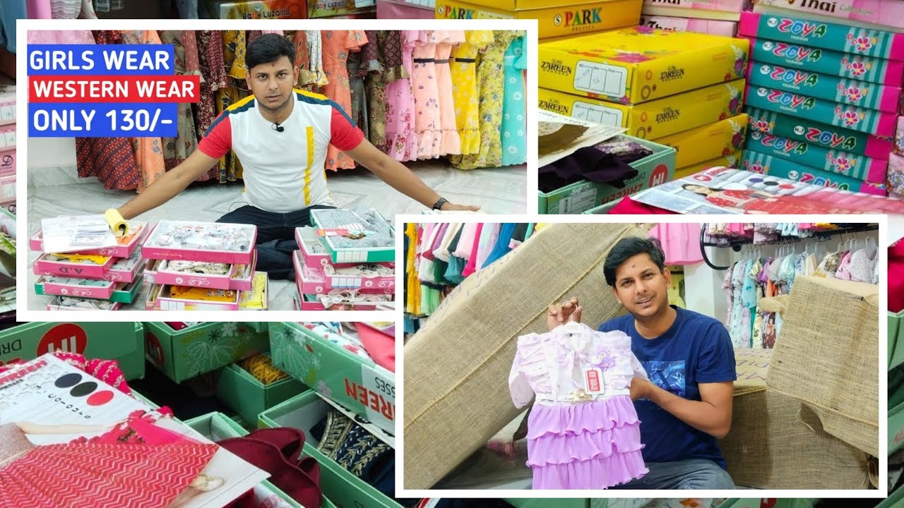 Girls Wear Wholesaler | Mini Traders Kolkata | Kolkata Business Trip | Kids Wear | 