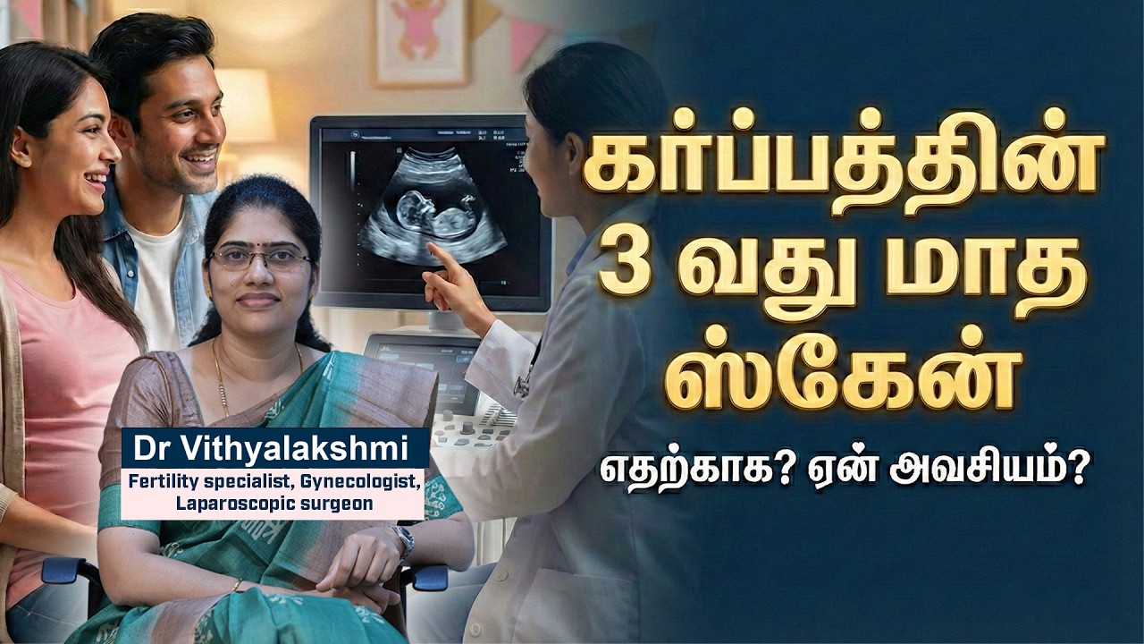 3rd Month Scan: Is your baby healthy? 👶🔍 | NT Scan Explained in Tamil