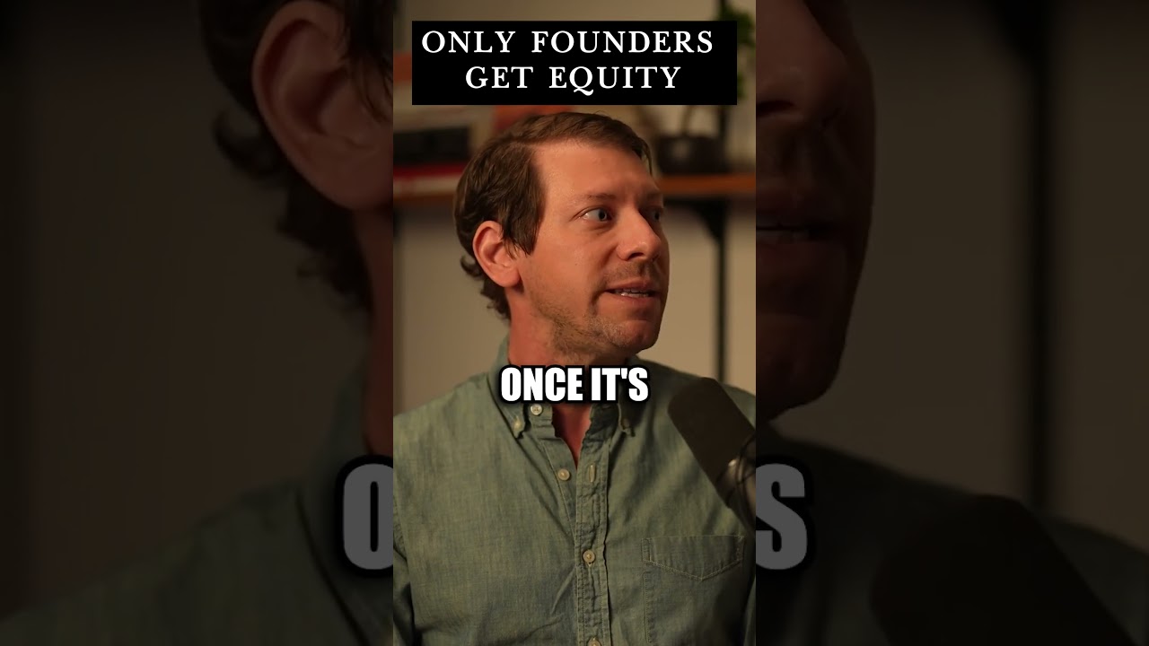 Only founders get equity