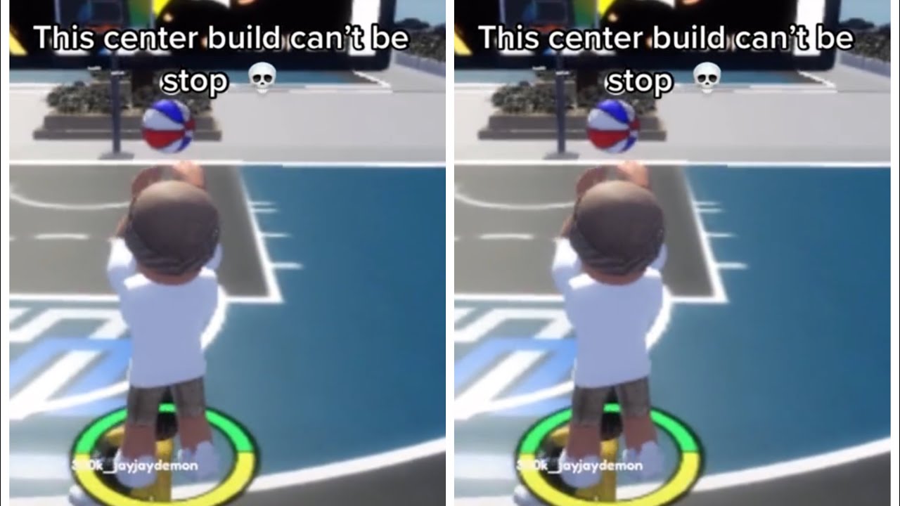 This center build can&rsquo;t be stopped on (Hoops life)