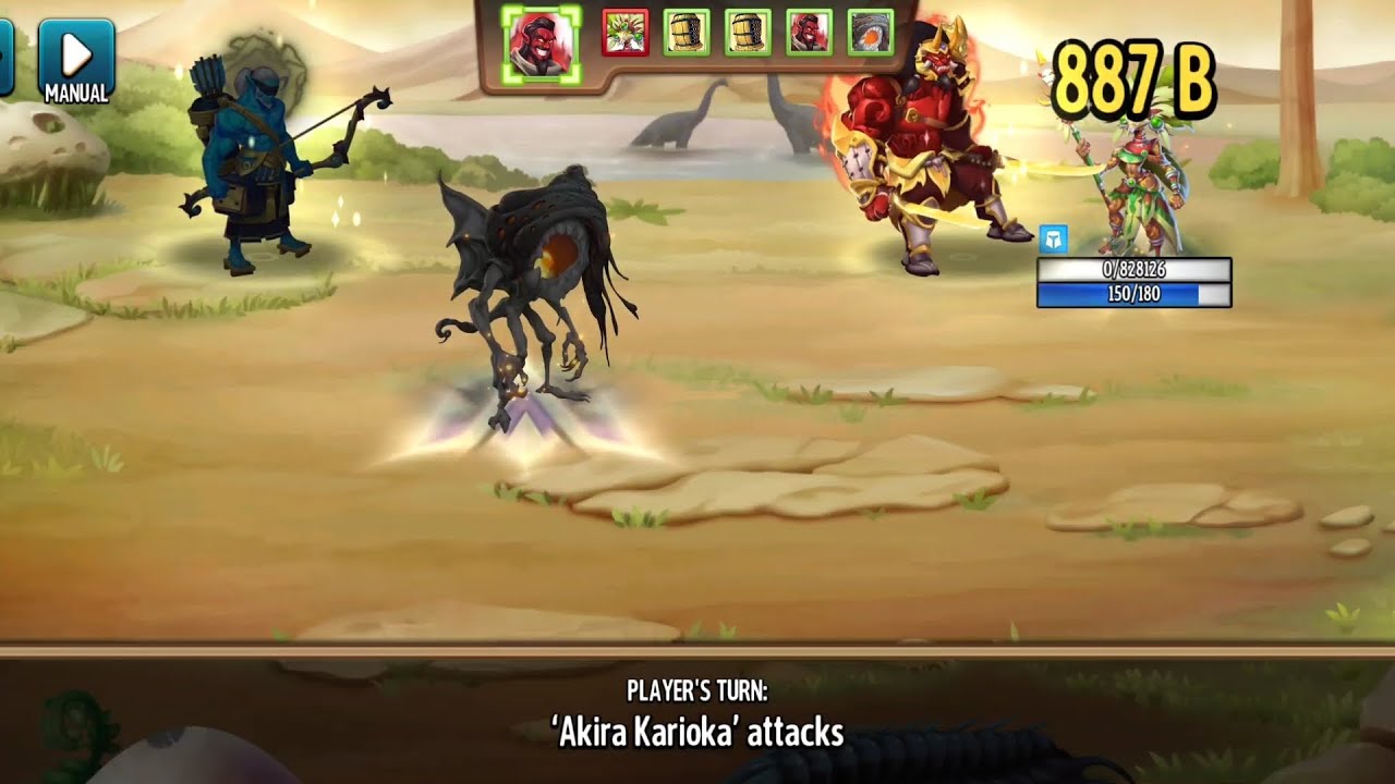 Almost 1 Trillion DMG New Ancestor Hounen(Monsterlegends)