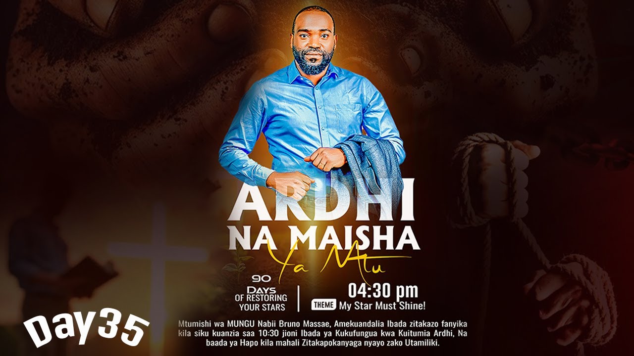 (DAY 35 )  ARDHI NA MAISHA YA MTU--SIKU 90 ZA KURUDISHA NYOTA ZAKO || Prophet Bruno