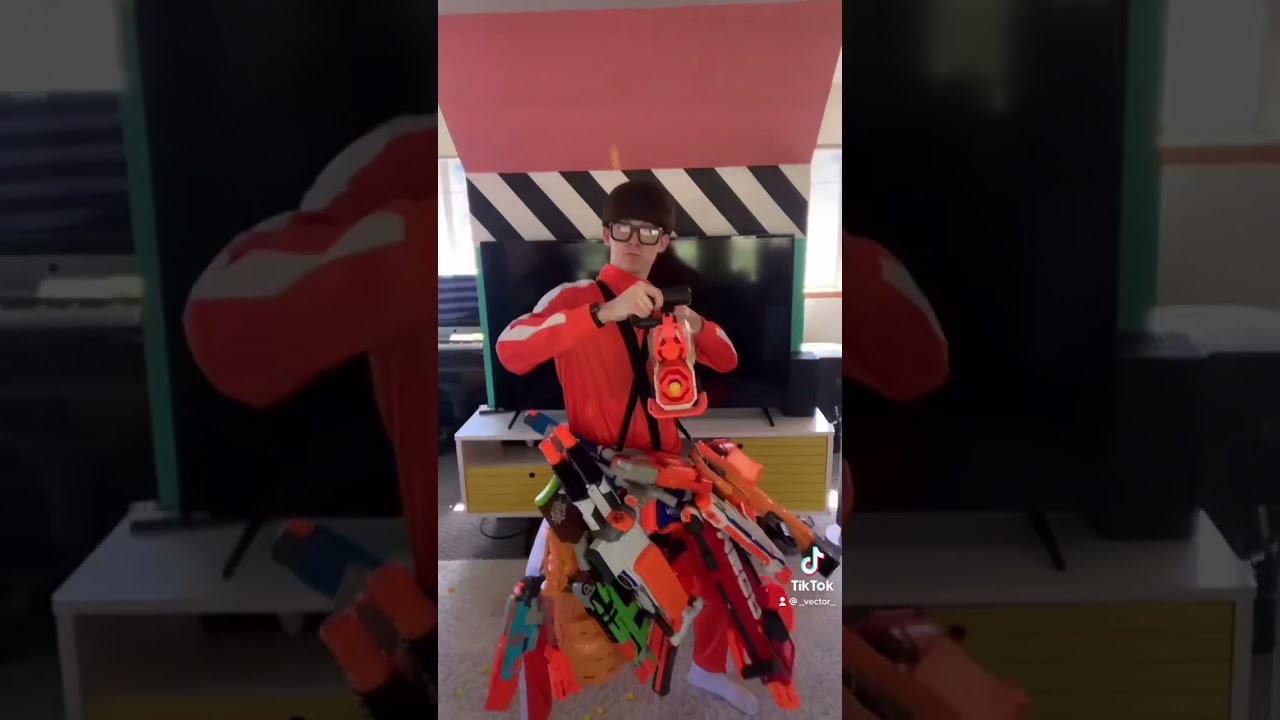 Nerf gun wars TikTok