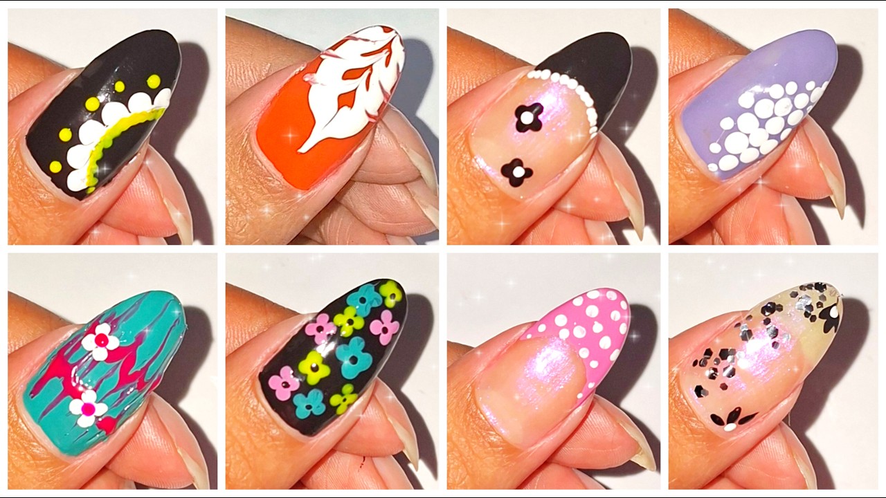 Arte de uñas sin esfuerzo para un glamour cotidiano💅Arte de uñas lindo y fácil en casa