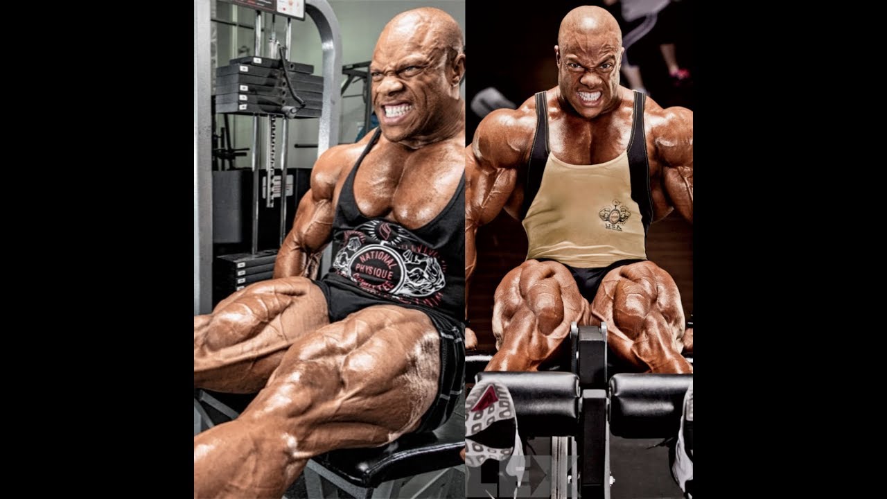 Phil Heath   Día de las piernas   1,5 meses antes de 2017 Mr  Olympia