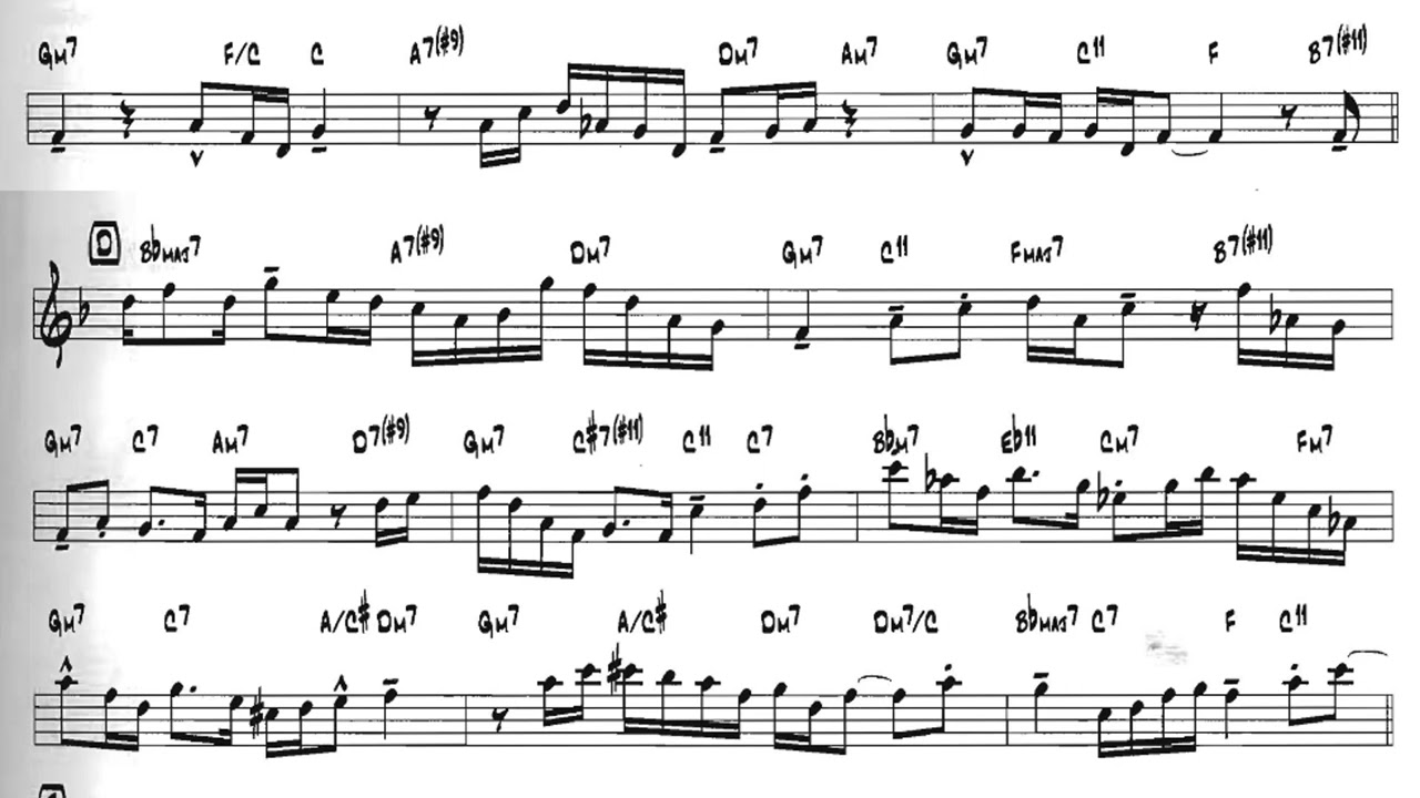 IX. RELAXED - Bob Mintzer: 14 Blues & Funk Etudes - For Bb