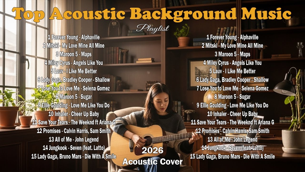 Top Acoustic Background Music &ndash; Relax, Focus & Unwind - Forever Young - Alphaville