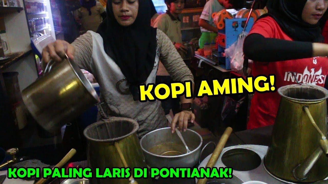 PANTESAN RAME TERUS!! TERNYATA INI YANG MEMBUAT KOPI AMING ENAK BANGET