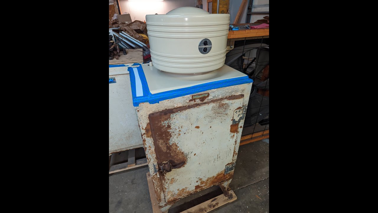 Antique General Electric Monitor Top Refrigerator Rewiring; Start to Finish - 2 - Cabinet Light...