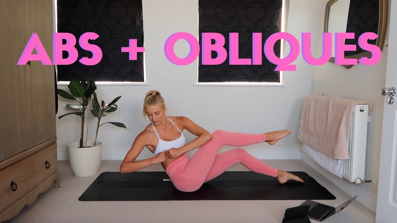 15 Minute ABS & OBLIQUES Workout // No Equipment