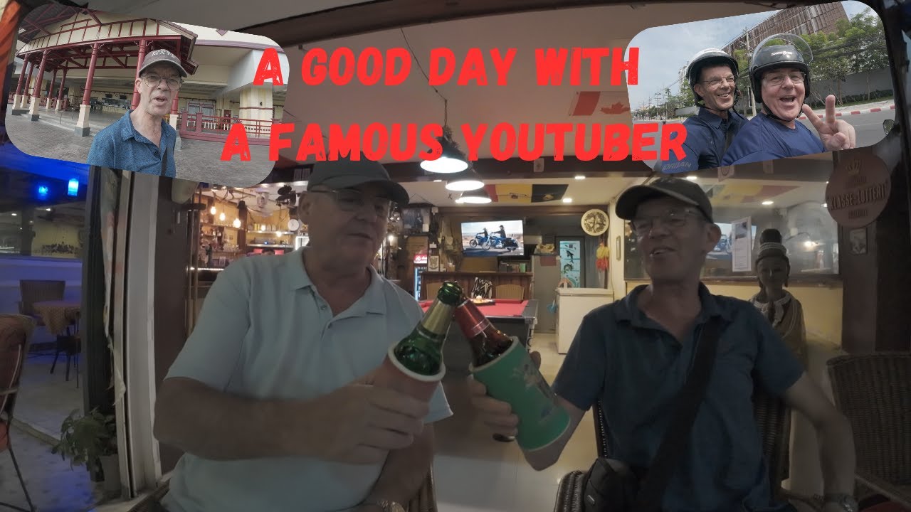 An EVENTFUL DAY, With Special Guest PETER and a POPULAR Informative  Guy on ALL Things THAILAND.