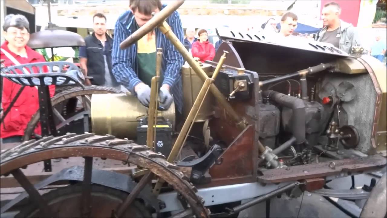 Kröv ,Teil 4,14.Oldtimer Bulldogtreffen,der älteste Traktor Deutschlands