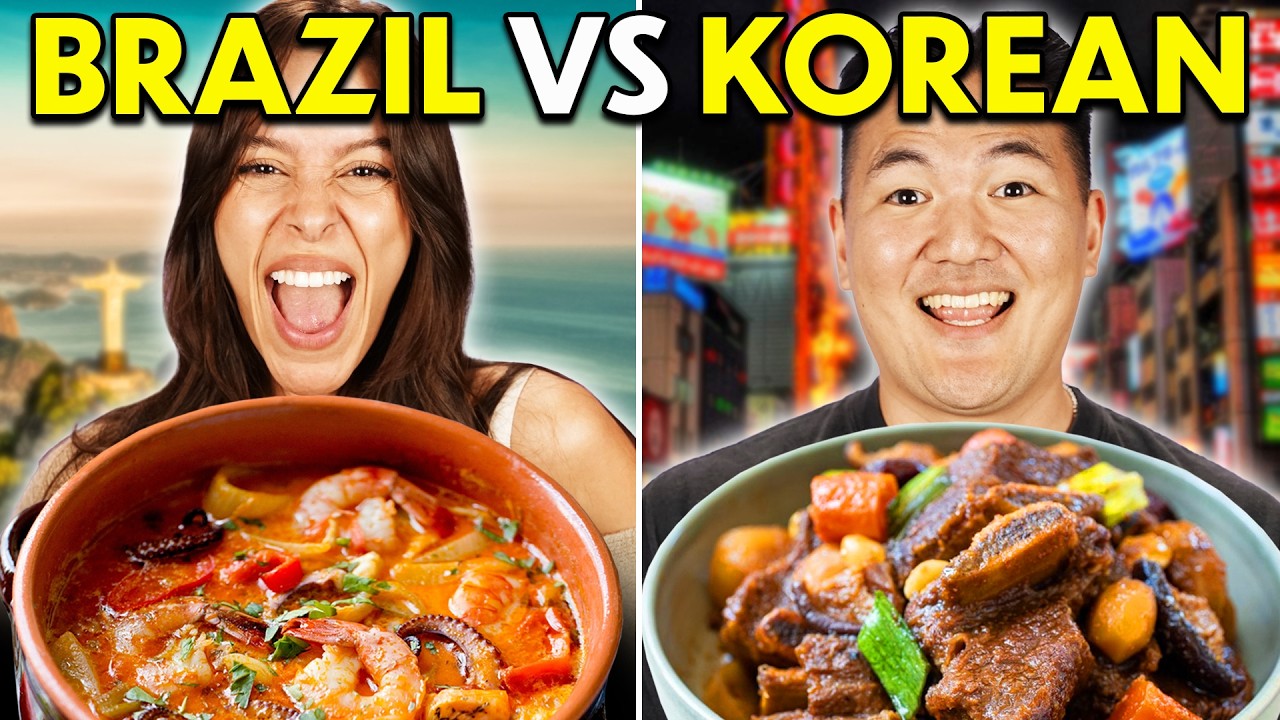 Brazil vs. South Korea: Who Has Better Food?