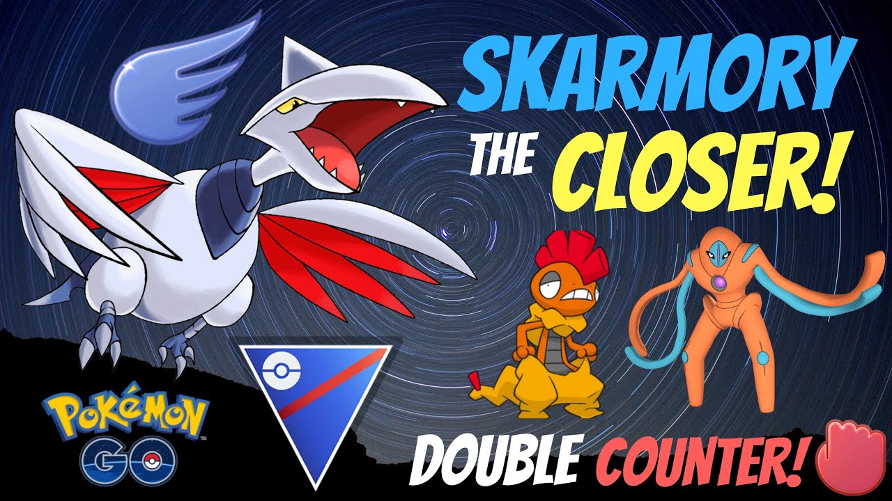 SKARMORY CLOSES FOR DOUBLE COUNTERS!|POKEMON GO BATTLE LEAGUE|GREAT LEAGUE