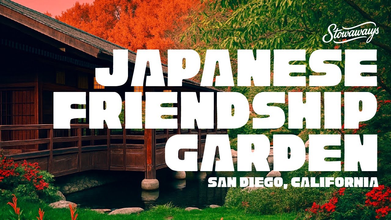 🌿 Japanese Friendship Garden San Diego Walking Tour | Balboa Park 4K Relaxing Walk