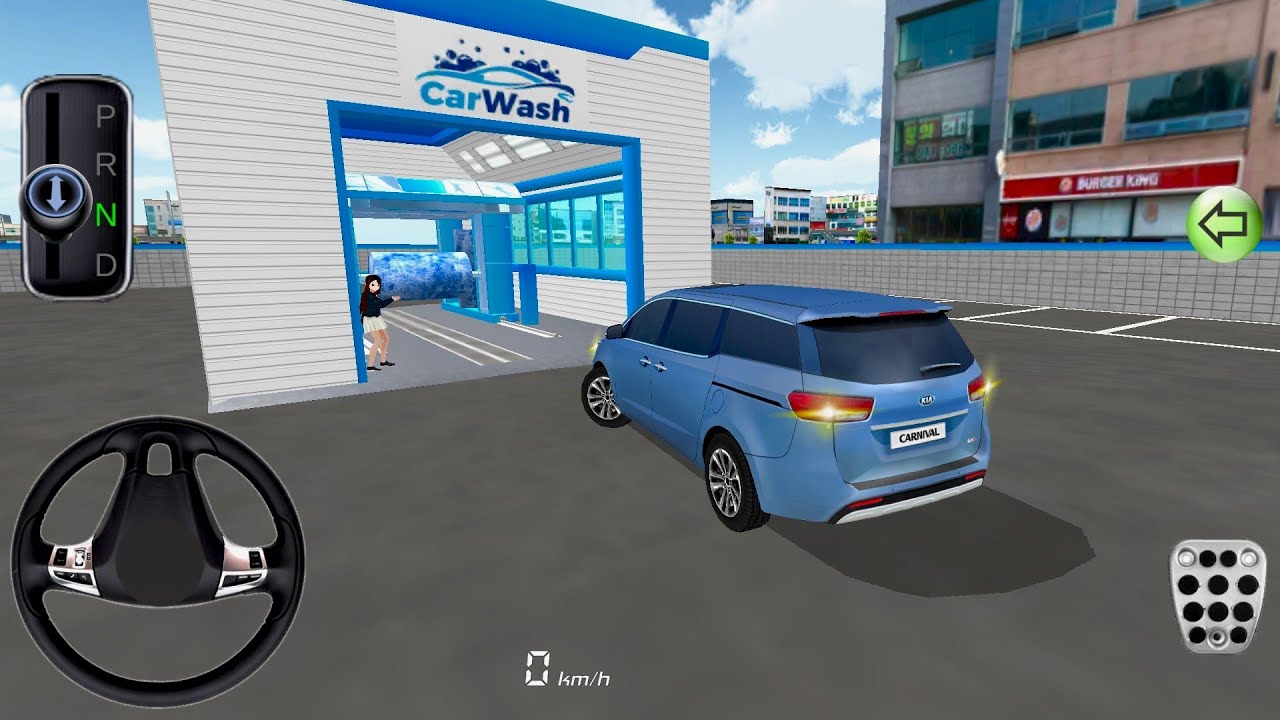 New Kia Carnival For Car Washing & Parking 3d Driving Class android game play #gameplay #cargame