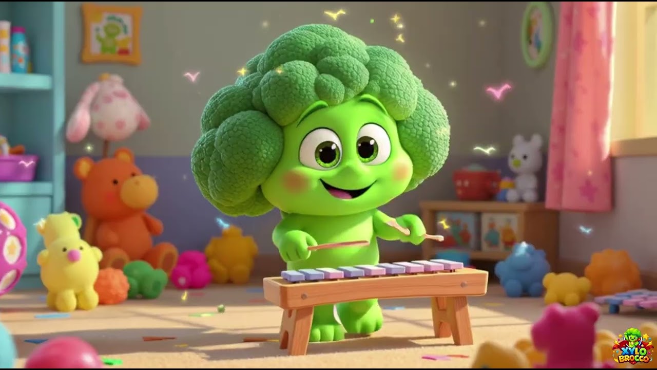 Toy Room Colors for Kids 🧸🥦Learn Colors with Xylo Brocco