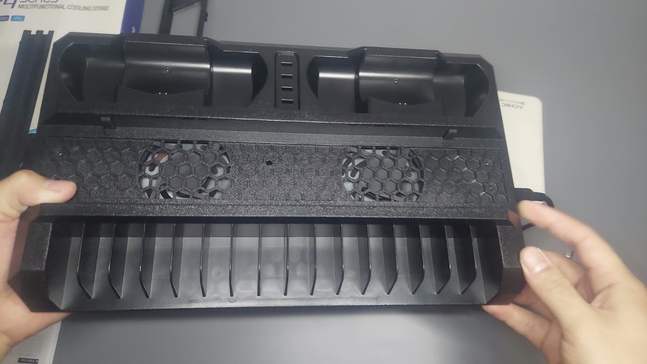 Unboxing Dobe P4 Series Multifunctional Cooling Stand for PS4 Fat Slim Pro