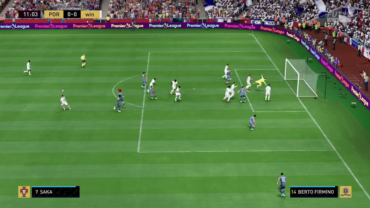 TOTW Saka Wonder Volley - FIFA22
