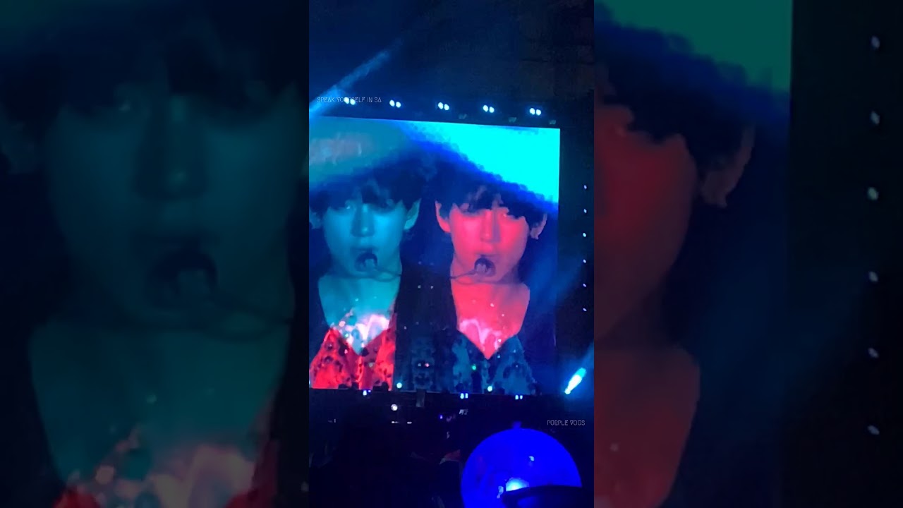 191011 BTS 방탄소년단 Singularity V 뷔 Focus @ SPEAK YOURSELF IN Saudi Arabia