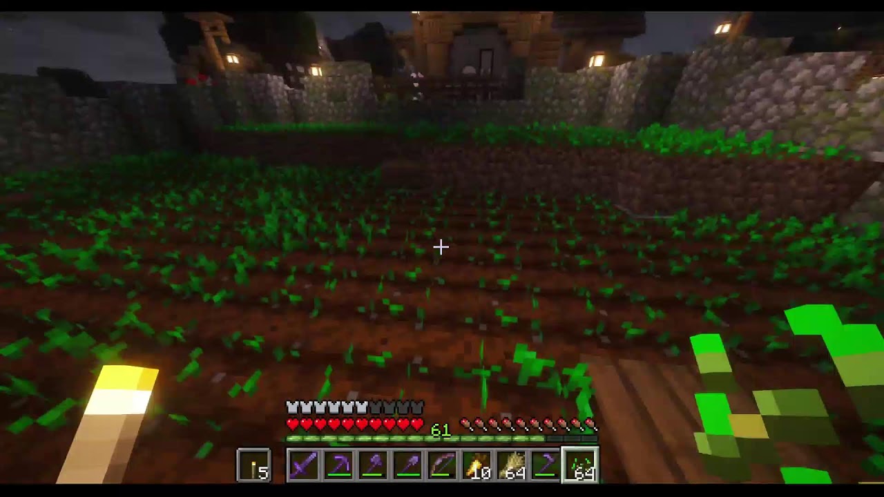 Minecraft Survival - Dockside cliffs