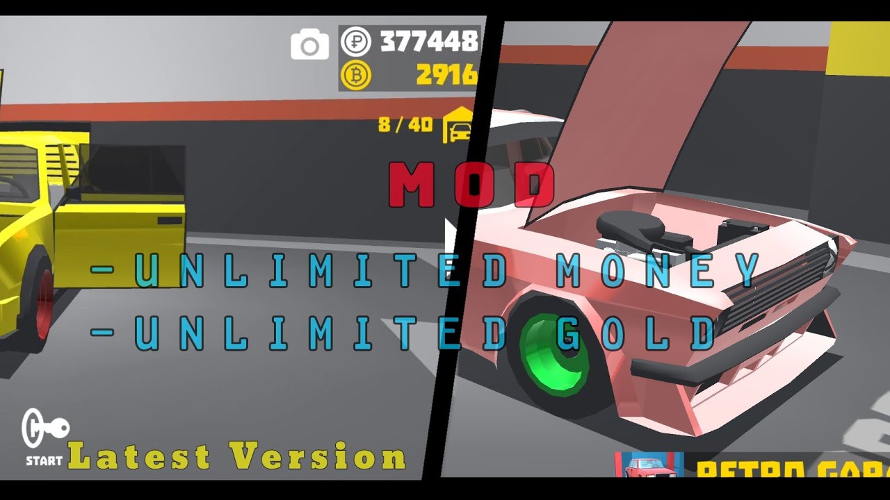 Update Retro Garage Car Mechanic Mod Money Latest Version #race #racinggames  #sologamings 