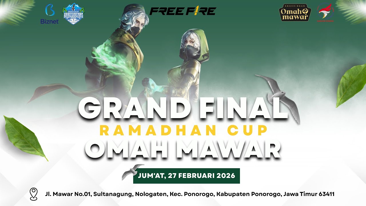 Grand Final Ramadhan Free Fire Cup Omah Mawar Ponorogo