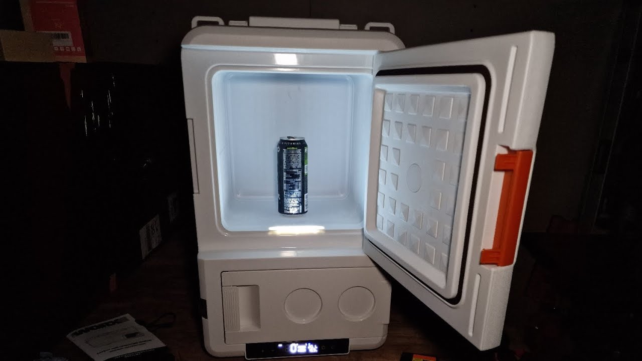 Mikes product review wx876 20/40v powershare portable fridge freezer mains/battery power.