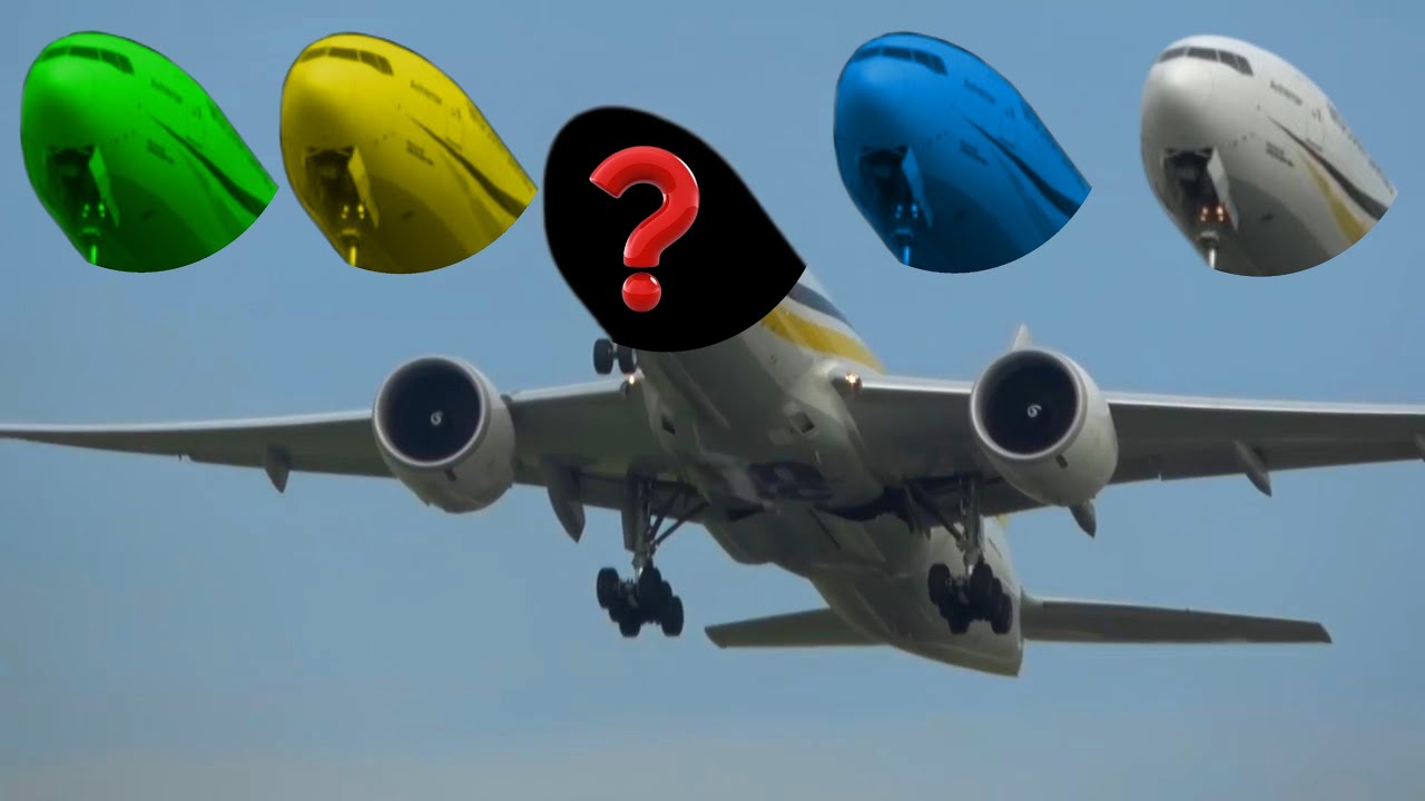 Tebak Gambar Lucu, Mencocokan Gambar Pesawat Terbang | Tebak Gambar Pesawat | Wrong Heads Airplane