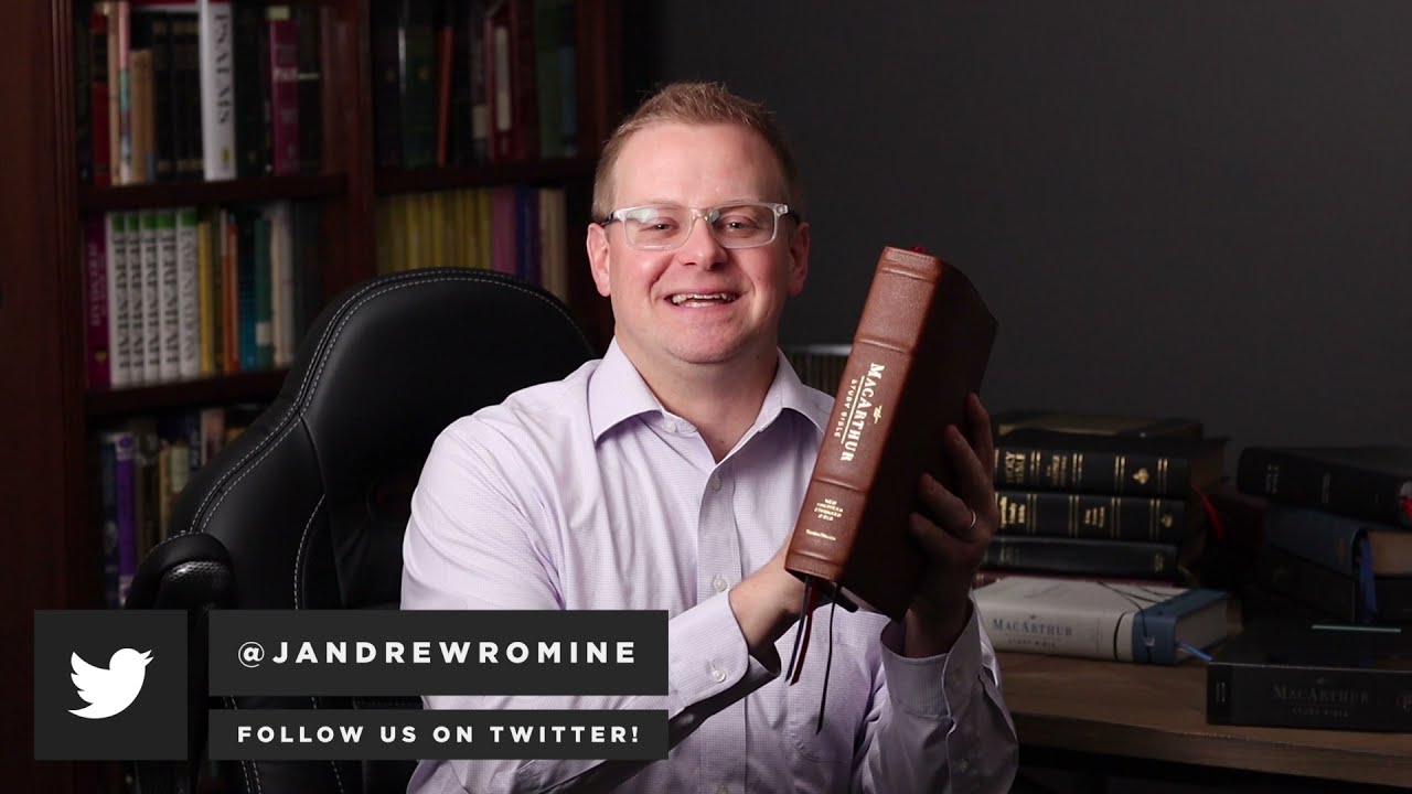 2 Minute Bible Review: MacArthur Study Bible Premium Edition NASB