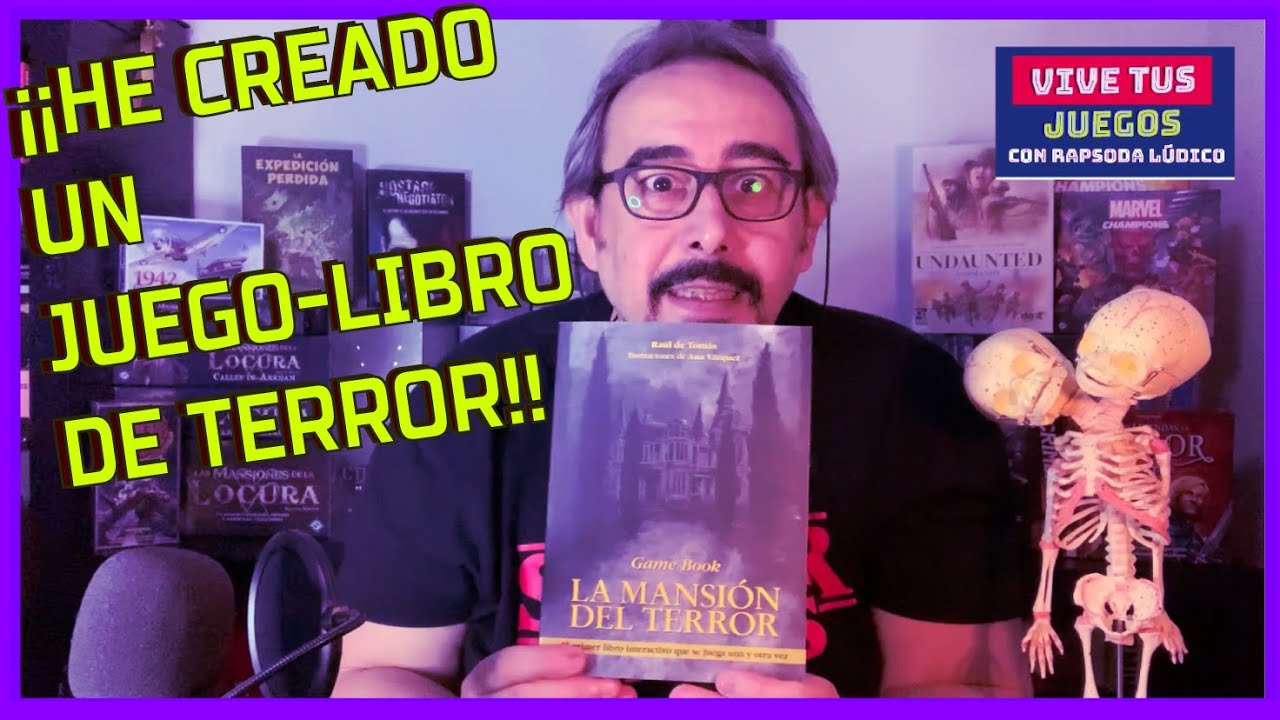 💀  LIBRO-JUEGO LA MANSION DEL TERROR ⎮GAME BOOK 2020
