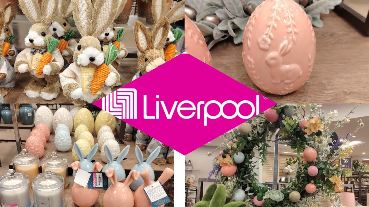 DECORACIÓNES DE LUJO EN LIVERPOOL PARA PASCUA 