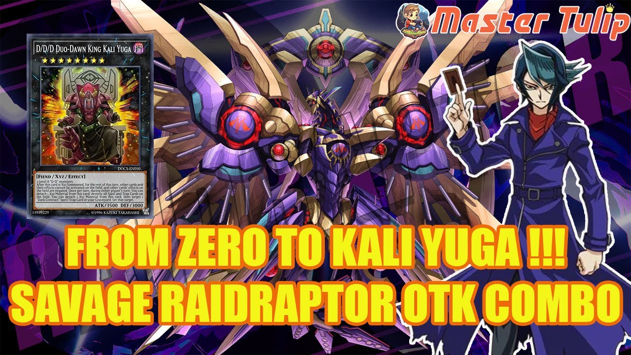 INCRIDIBLE RAIDRAPTOR COMBO DOMINATE ALL META DECK - YUGIOH MASTER DUEL