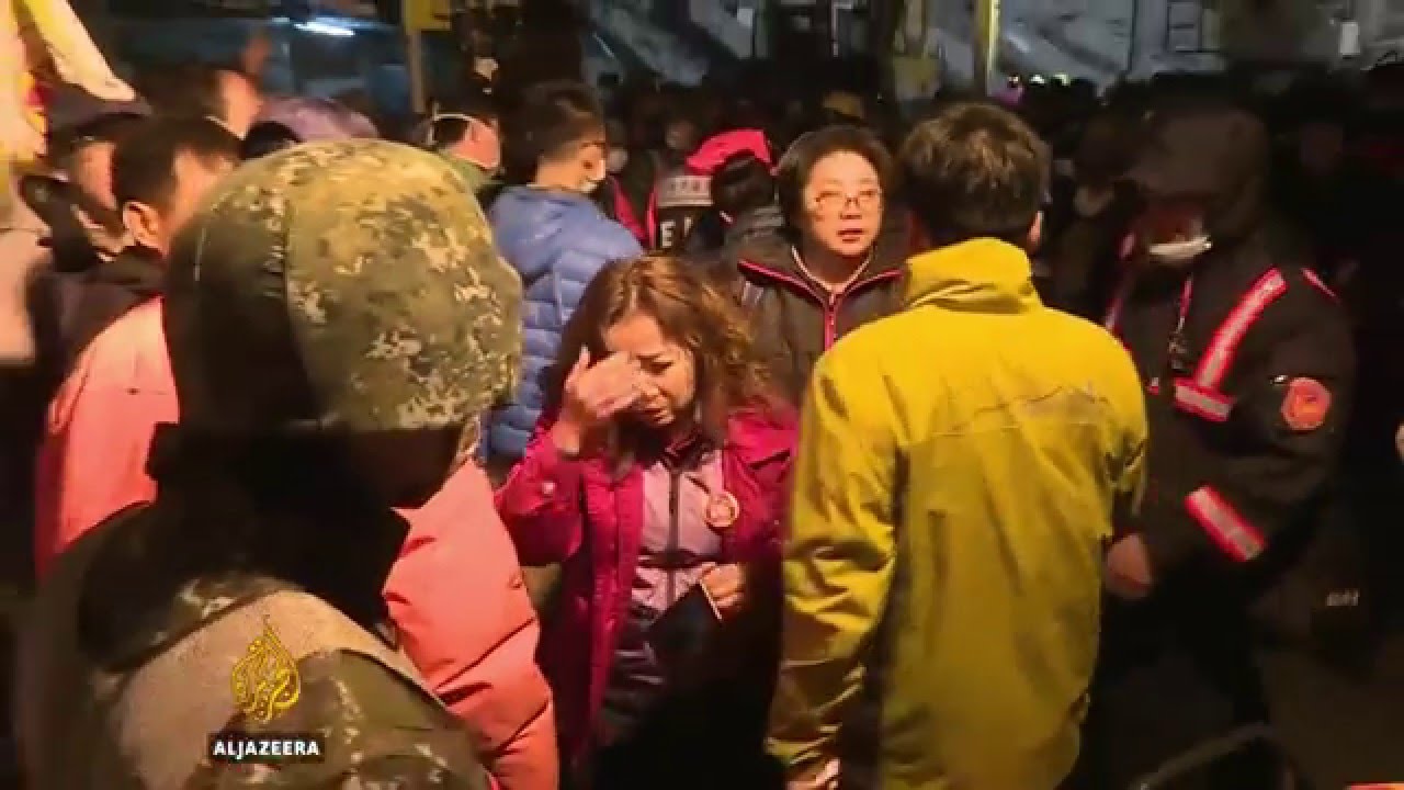 More than 100 missing in Taiwan after earthquake