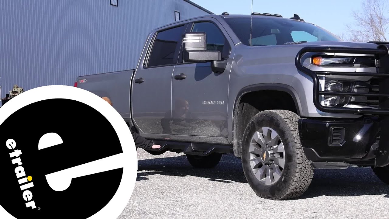 etrailer | Installing the Westin HDX Nerf Bars on a 2025 Chevrolet Silverado 2500